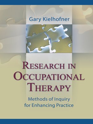 cover image of Research in Occupational Therapy